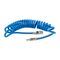 GAV Spiral Polyp Hose Blue 6.5mmx10mmx4m With Quick Couplers Bx15pu4-6,5
